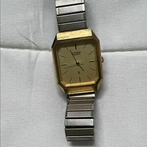 Citizen Two-Tone Gold and Silver Watch